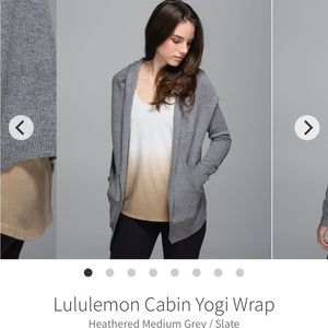 Lululemon cardigan sweater